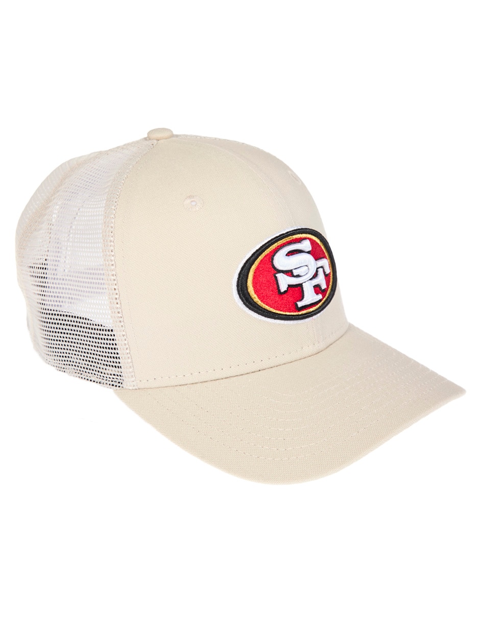 Gorra visera curva snapback para fútbol americano NFL San Francisco 49ers unisex