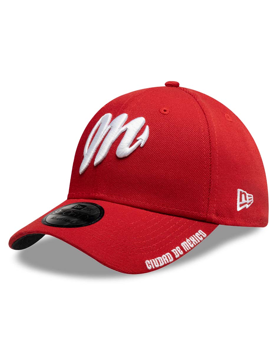 Gorra visera curva correa ajustable béisbol New Era LMB Diablos