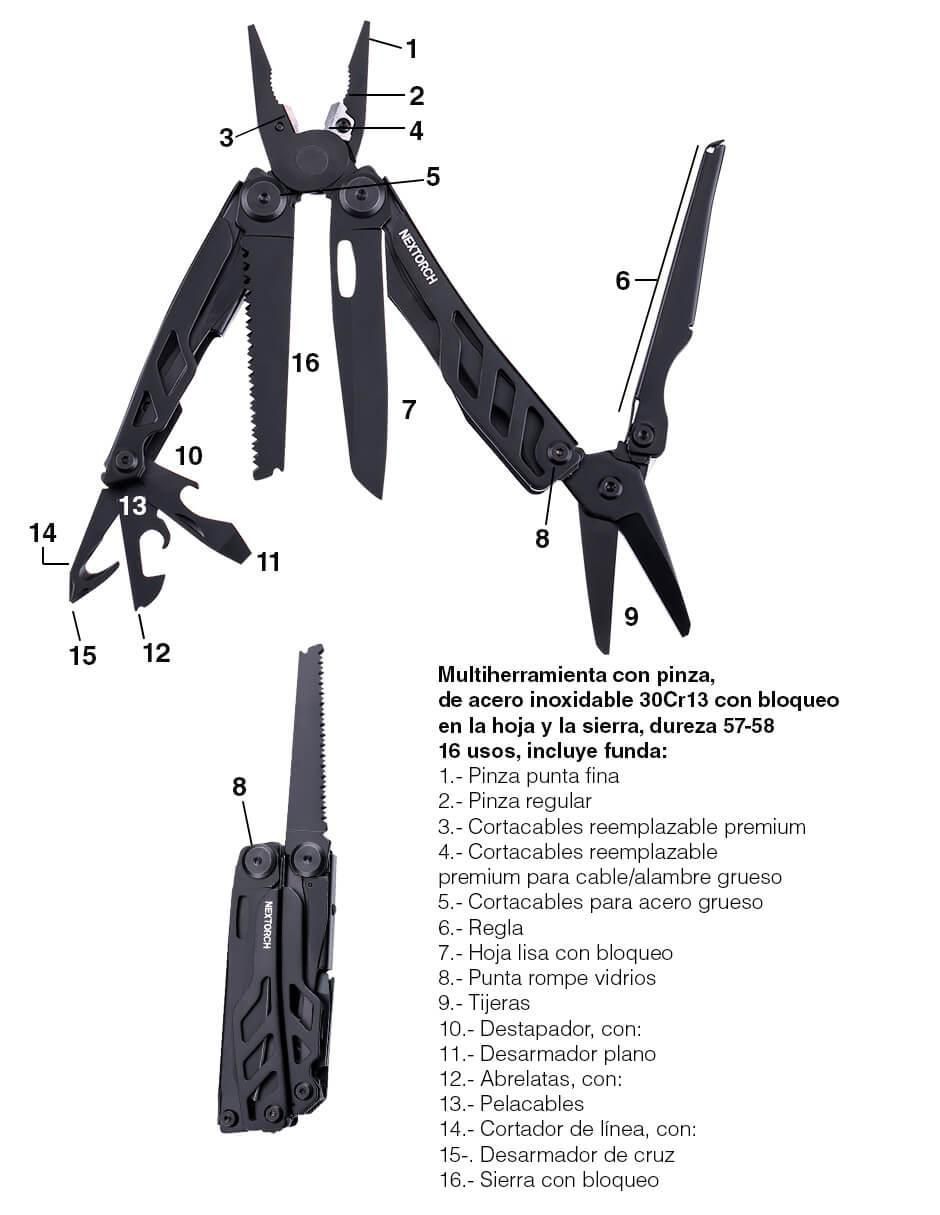 Multiherramienta plegable 6
