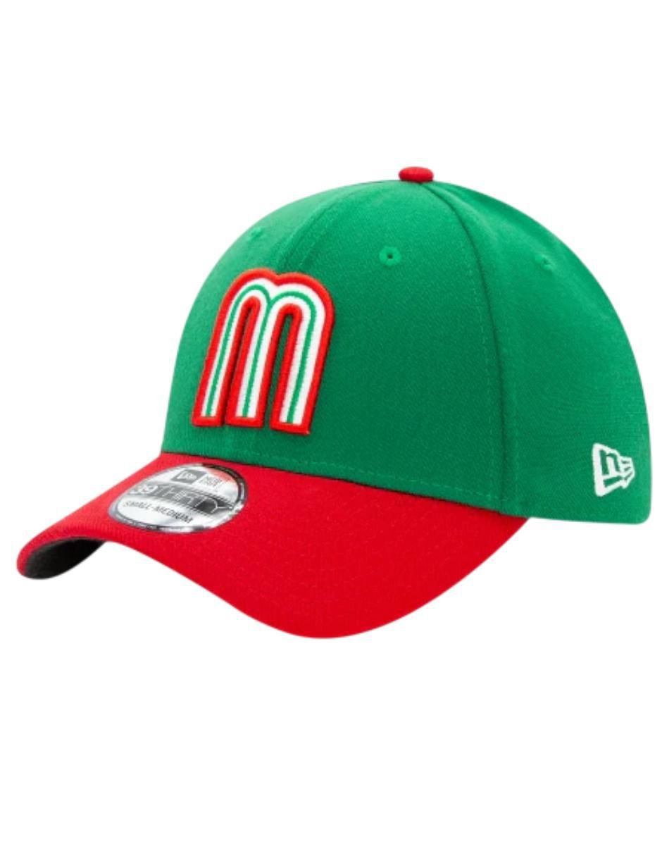 Gorra con visera curva cerrada béisbol México para hombre 2