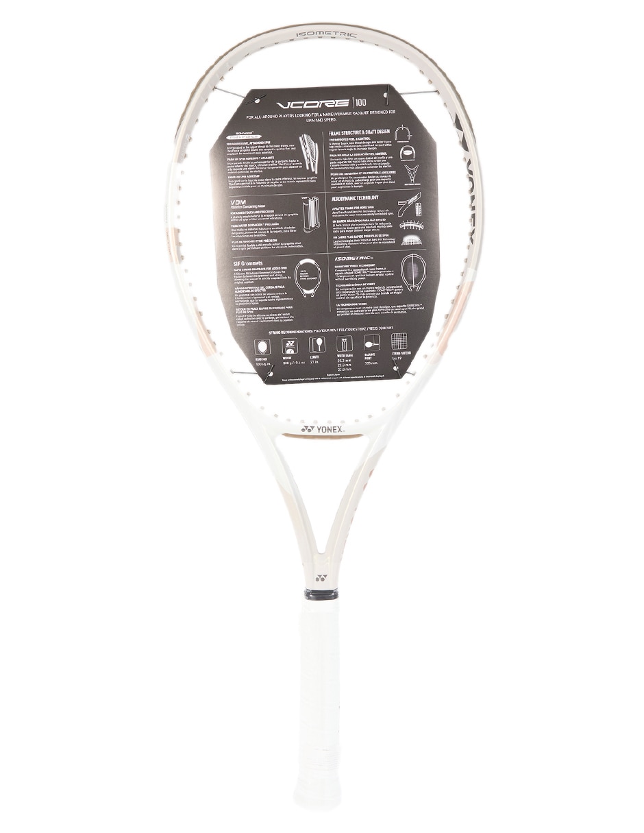 Raqueta de tennis Vcore 100 adulto