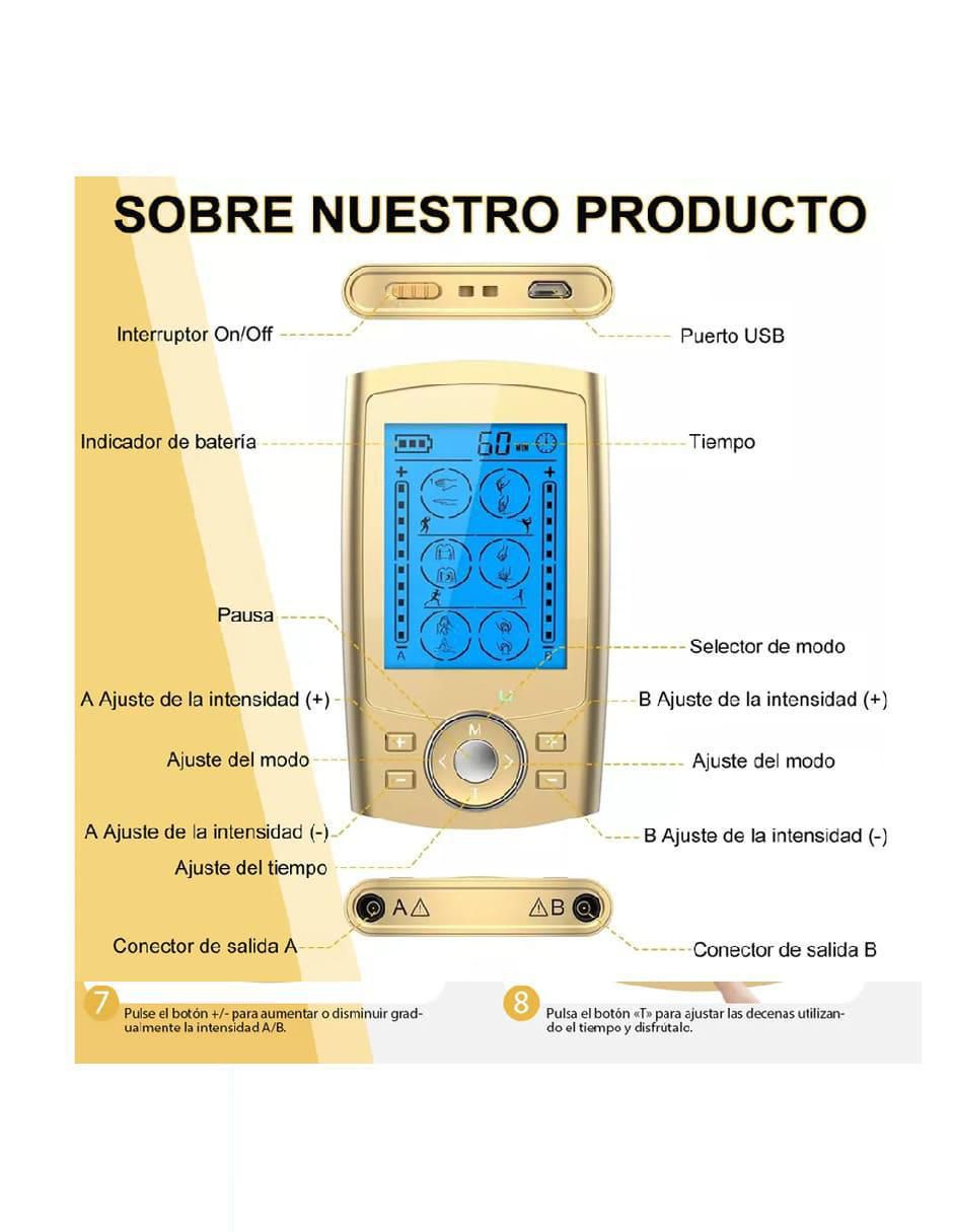 Electroestimulador muscular 4
