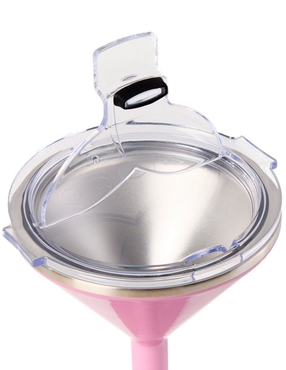 Copa térmica martini de acero inoxidable Tini con tapa a presión 384 ml 3