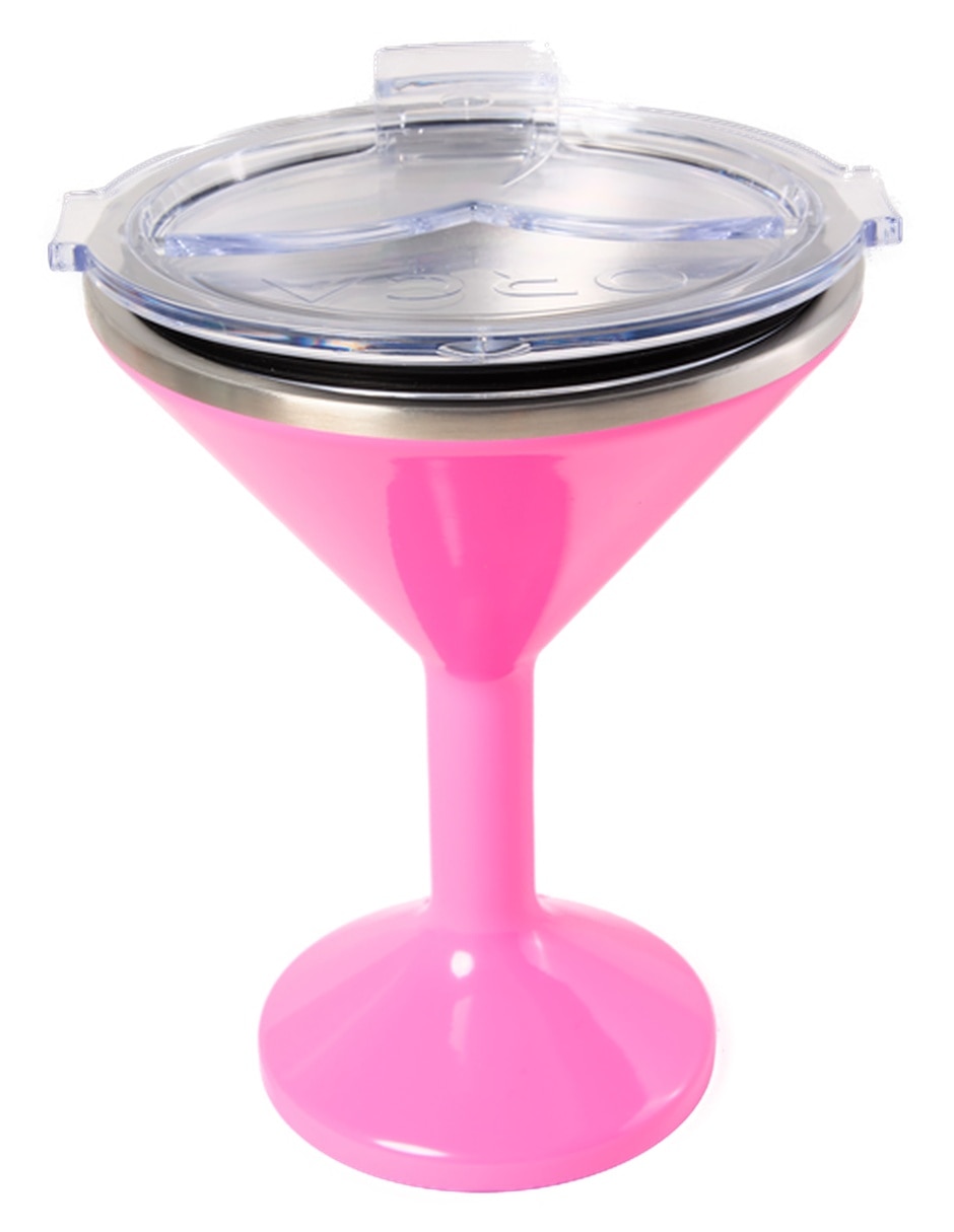 Copa térmica martini Orca de acero inoxidable Rita con tapa a presión 384 ml 2