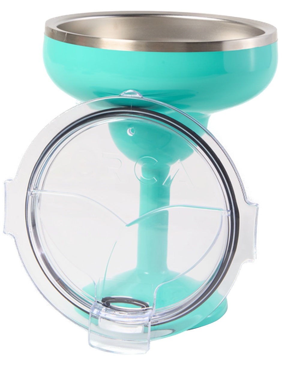 Copa térmica margarita Orca de acero inoxidable Tini con tapa a presión 384 ml Copa térmica margarita Orca de acero inoxidable Tini con tapa a presión 384 ml