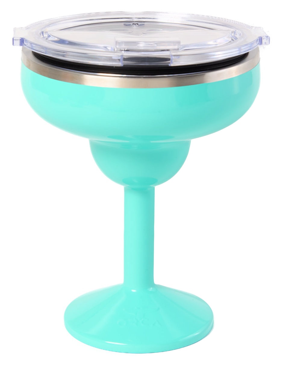 Copa térmica margarita Orca de acero inoxidable Tini con tapa a presión 384 ml 2