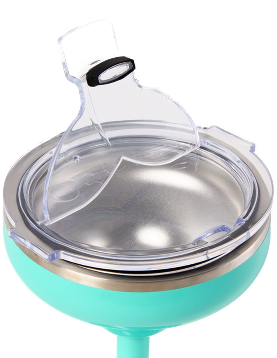 Copa térmica margarita Orca de acero inoxidable Tini con tapa a presión 384 ml 3
