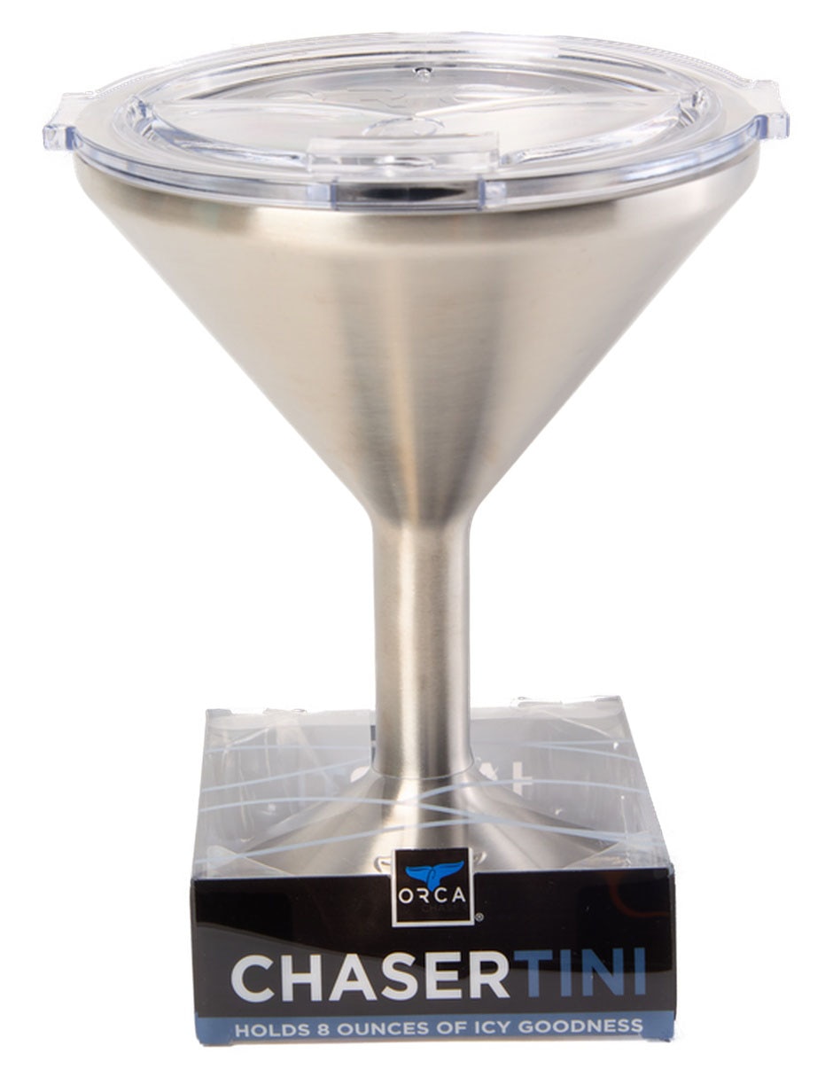 Copa térmica martini Orca de acero inoxidable Tini con tapa a presión 384 ml 4