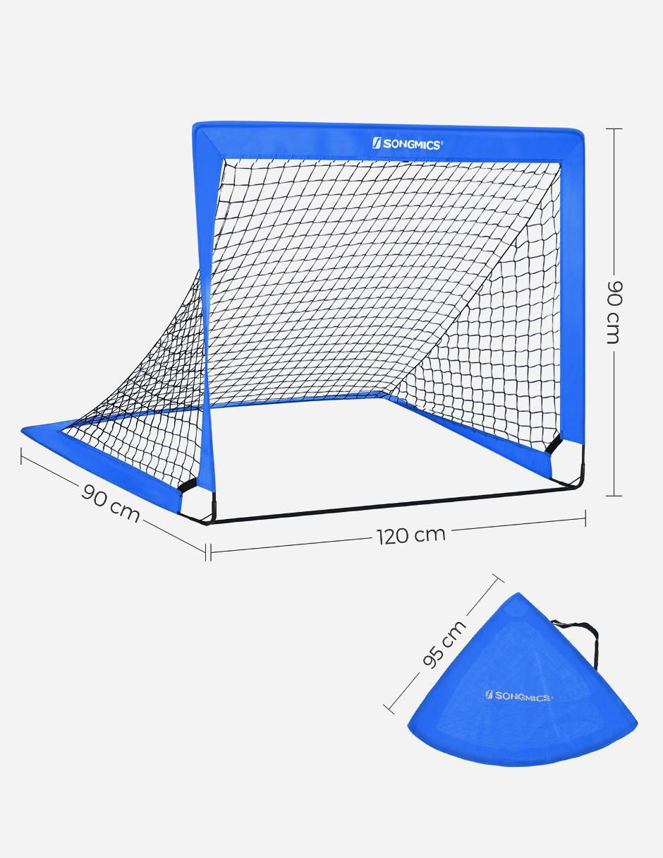Portería para fútbol con red infantil 4