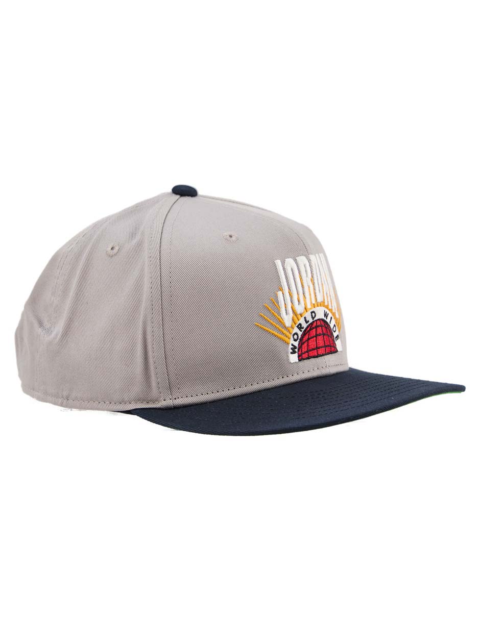 Gorra visera plana snapback Jordan para hombre 2