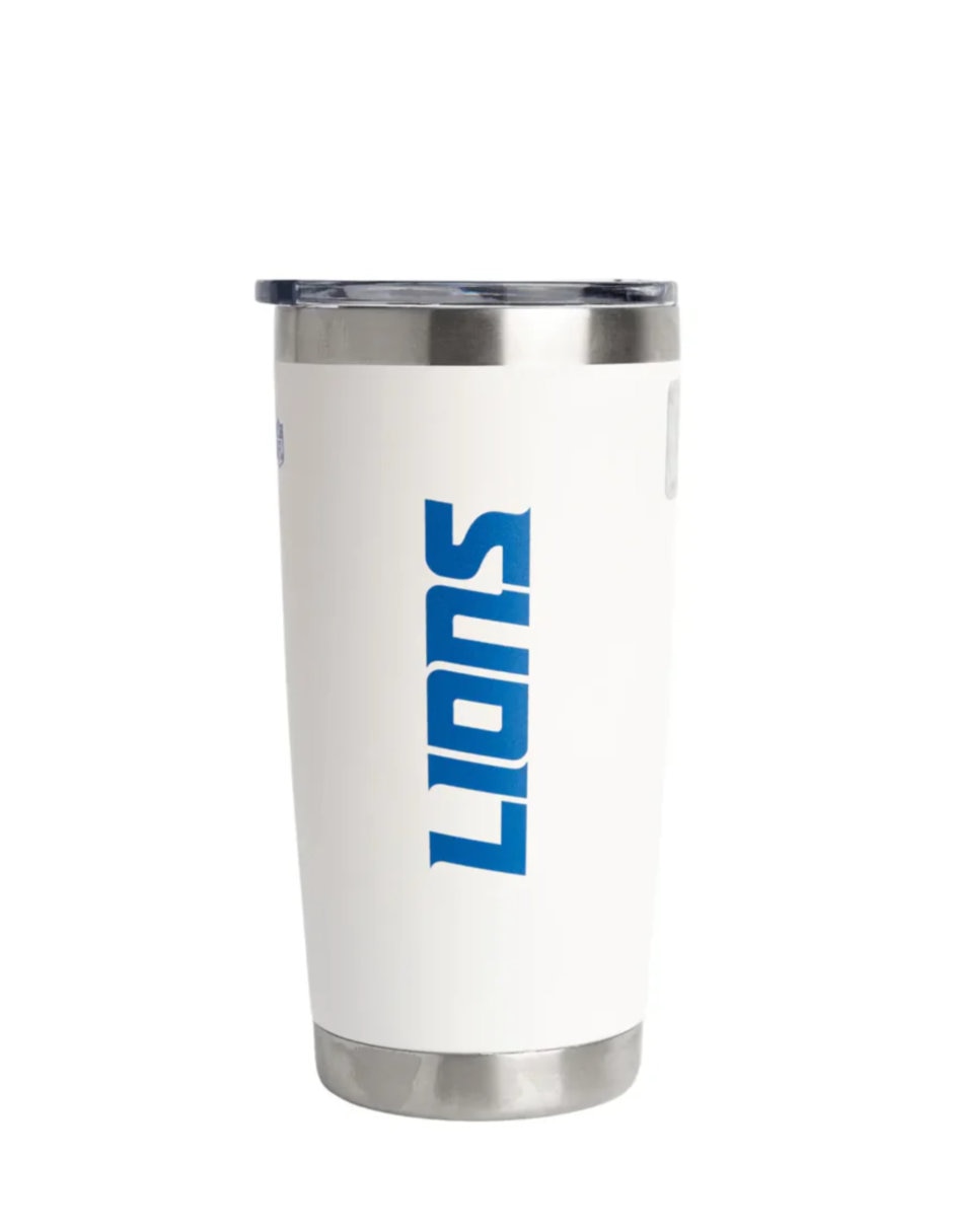 Termo de acero inoxidable Lions NFL con tapa a presión 600 ml 2
