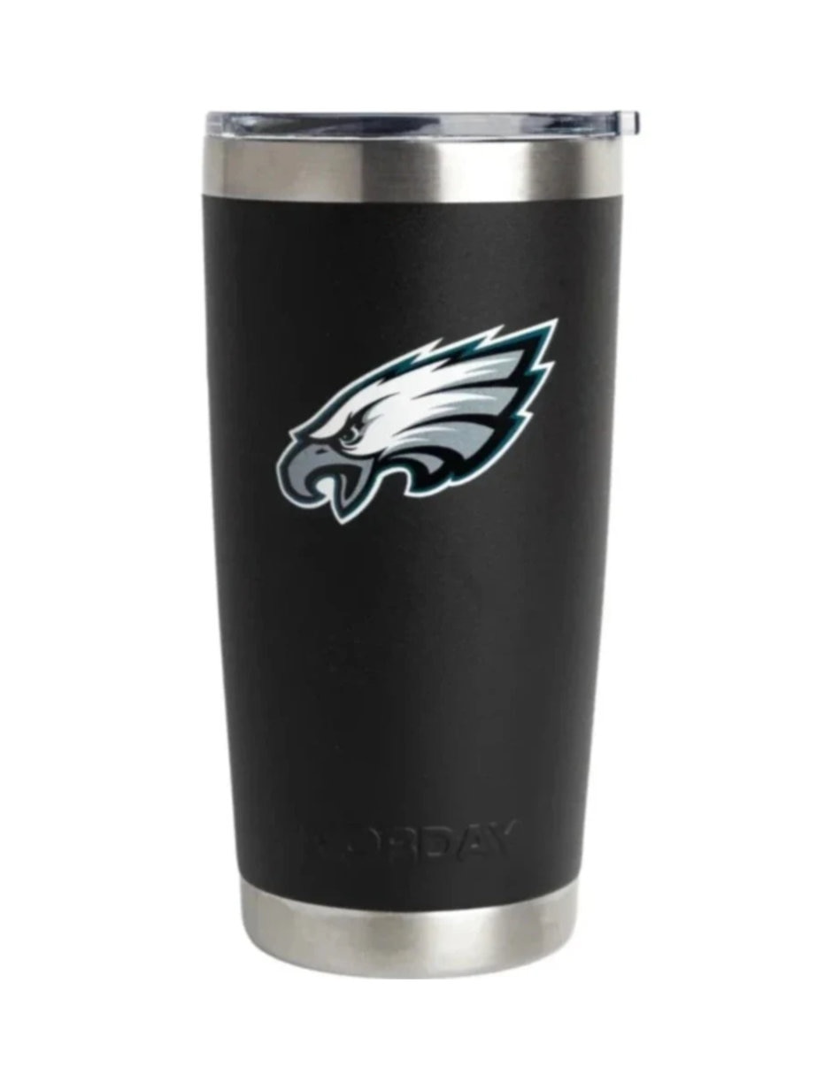 Termo de acero inoxidable Eagles NFL con tapa a presión 600 ml Termo de acero inoxidable Eagles NFL con tapa a presión 600 ml