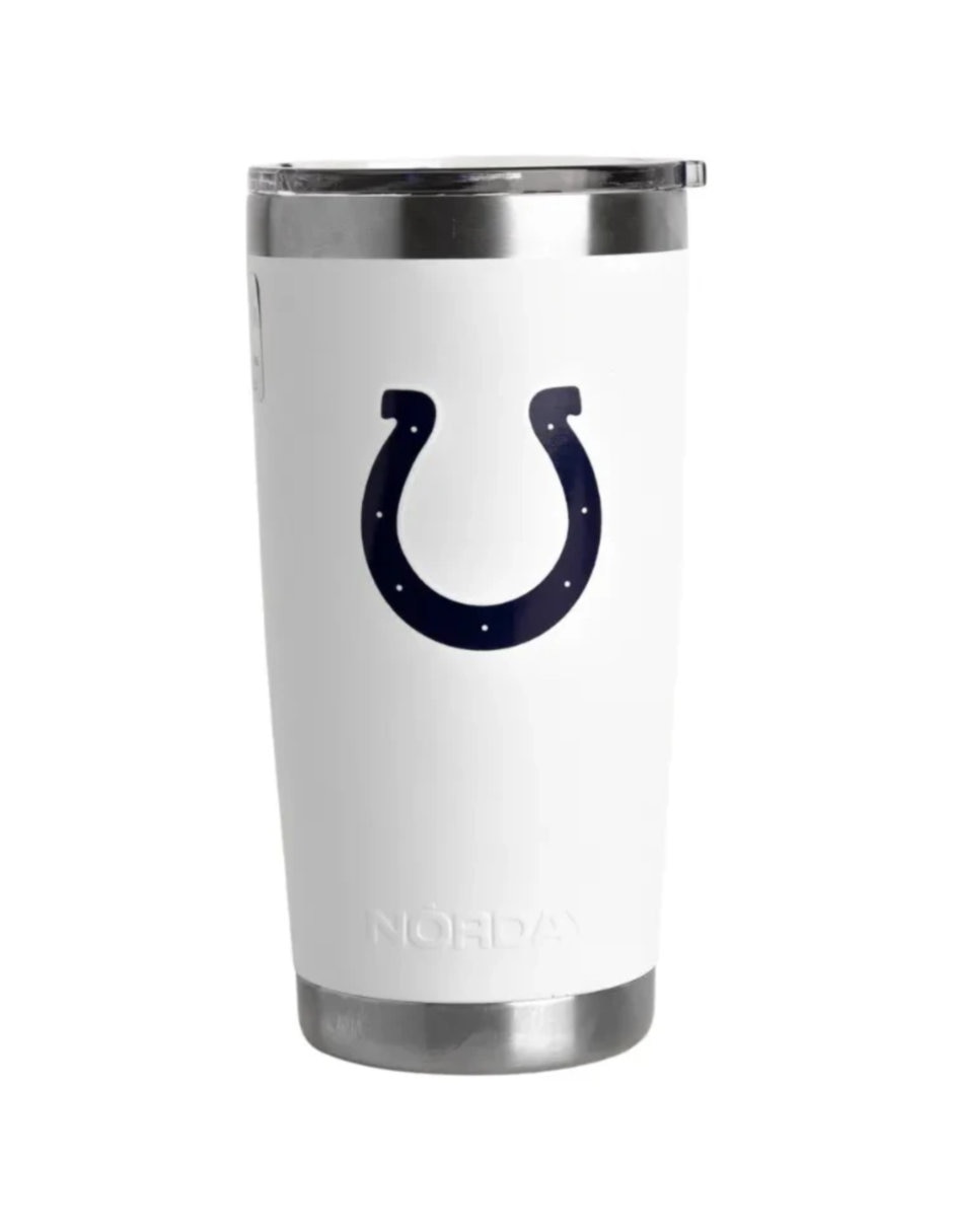 Termo de acero inoxidable Colts NFL con tapa a presión 600 ml Termo de acero inoxidable Colts NFL con tapa a presión 600 ml