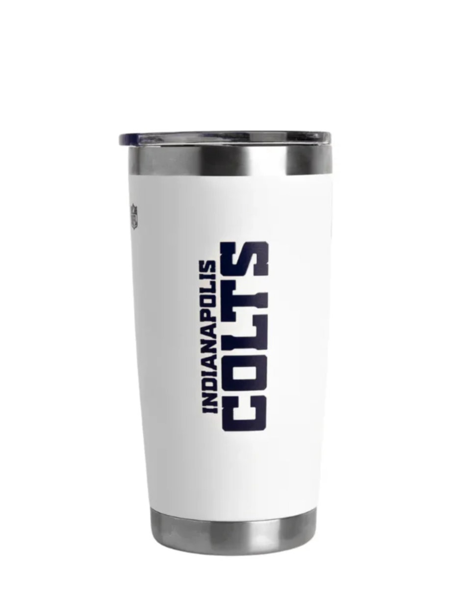 Termo de acero inoxidable Colts NFL con tapa a presión 600 ml 2