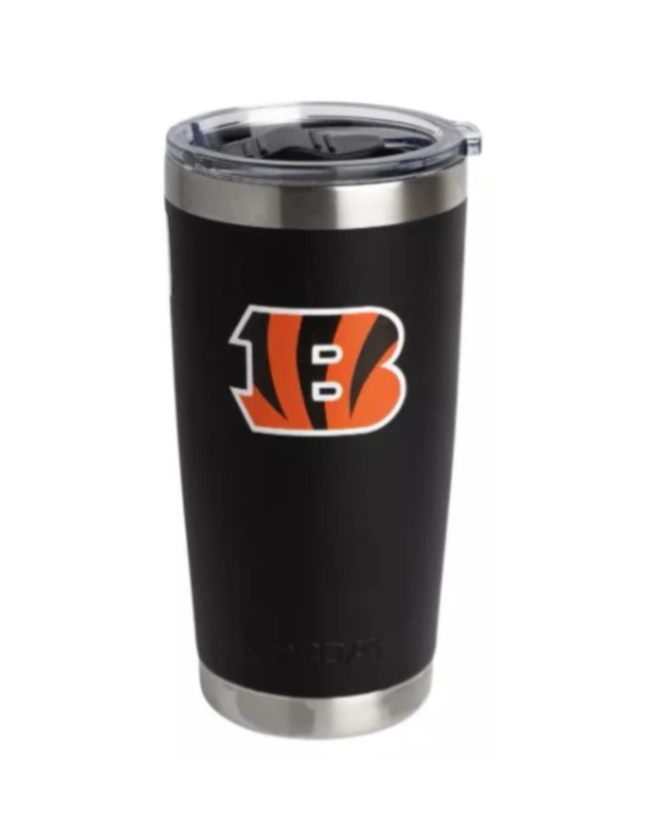 Termo de acero inoxidable Bengals NFL con tapa a presión 600 ml 3