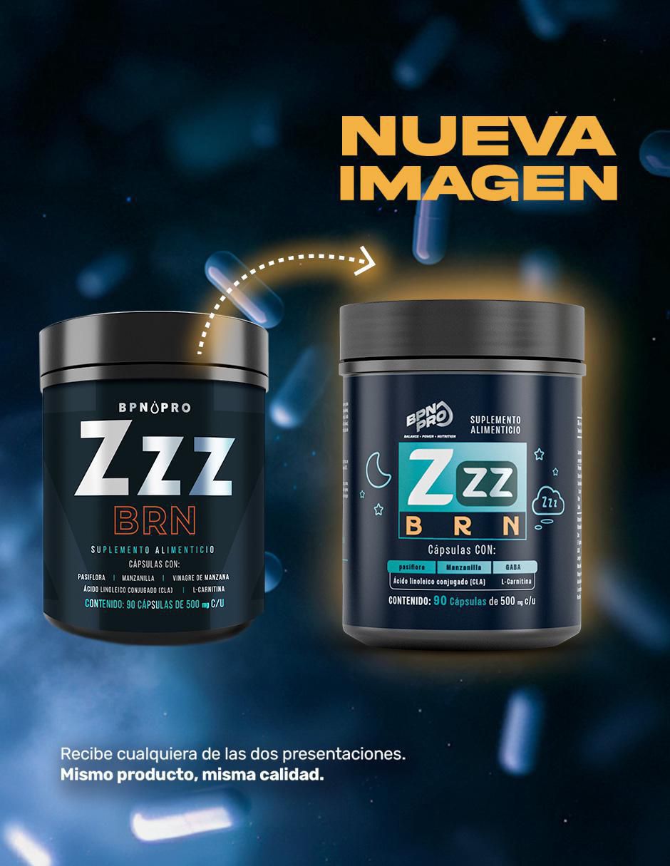 Zzz Brn con l-carnitina de 90 cápsulas 2