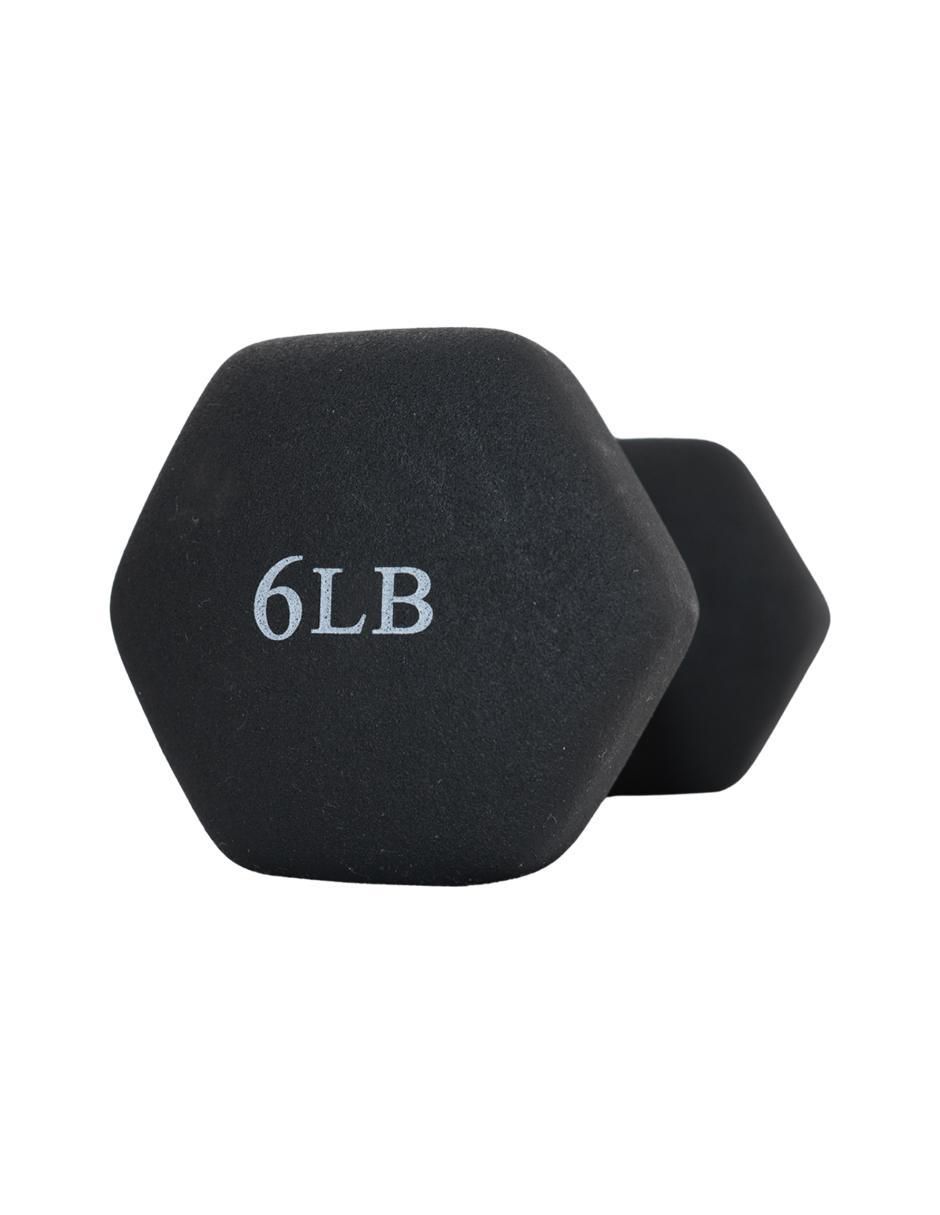 Set mancuernas de peso fijo 2.7 kg 2 piezas 5