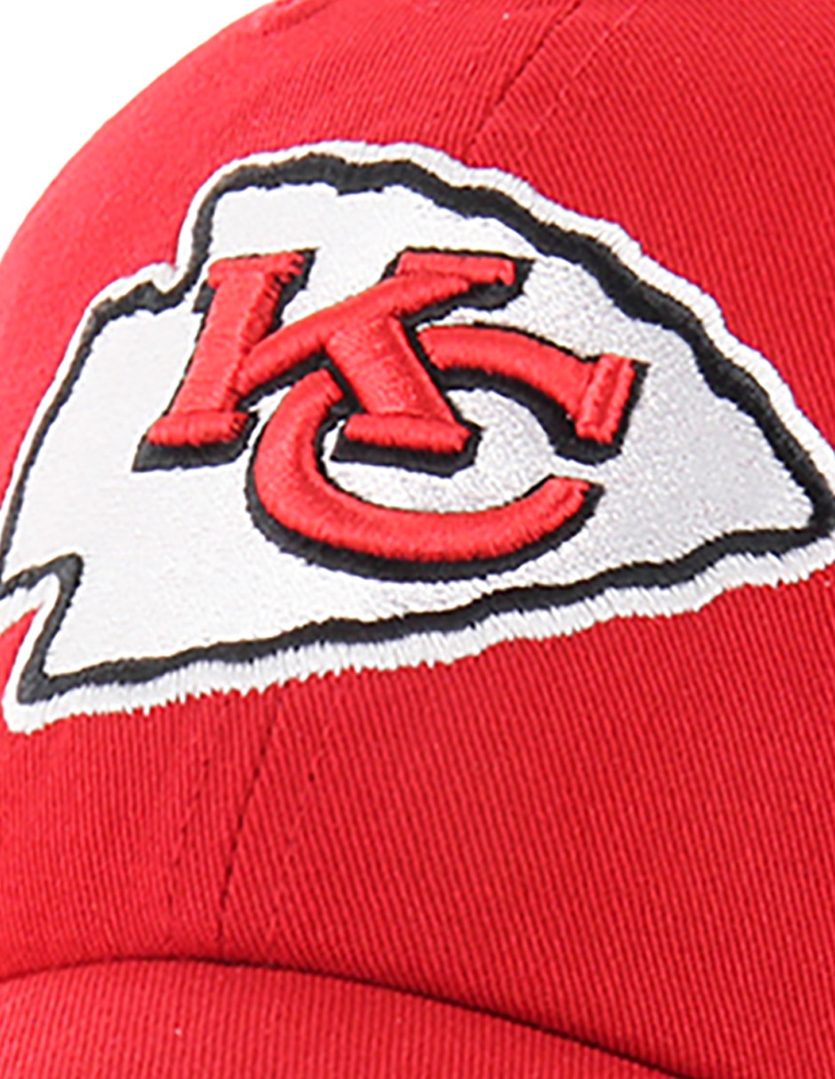 Gorra con visera curva fútbol americano 47 Clean Up Unwashed Nfl Kansas City Chiefs unisex 3
