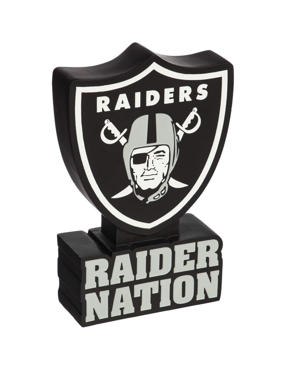 Figura de escudo Raiders Raiders NFL Figura de escudo Raiders Raiders NFL