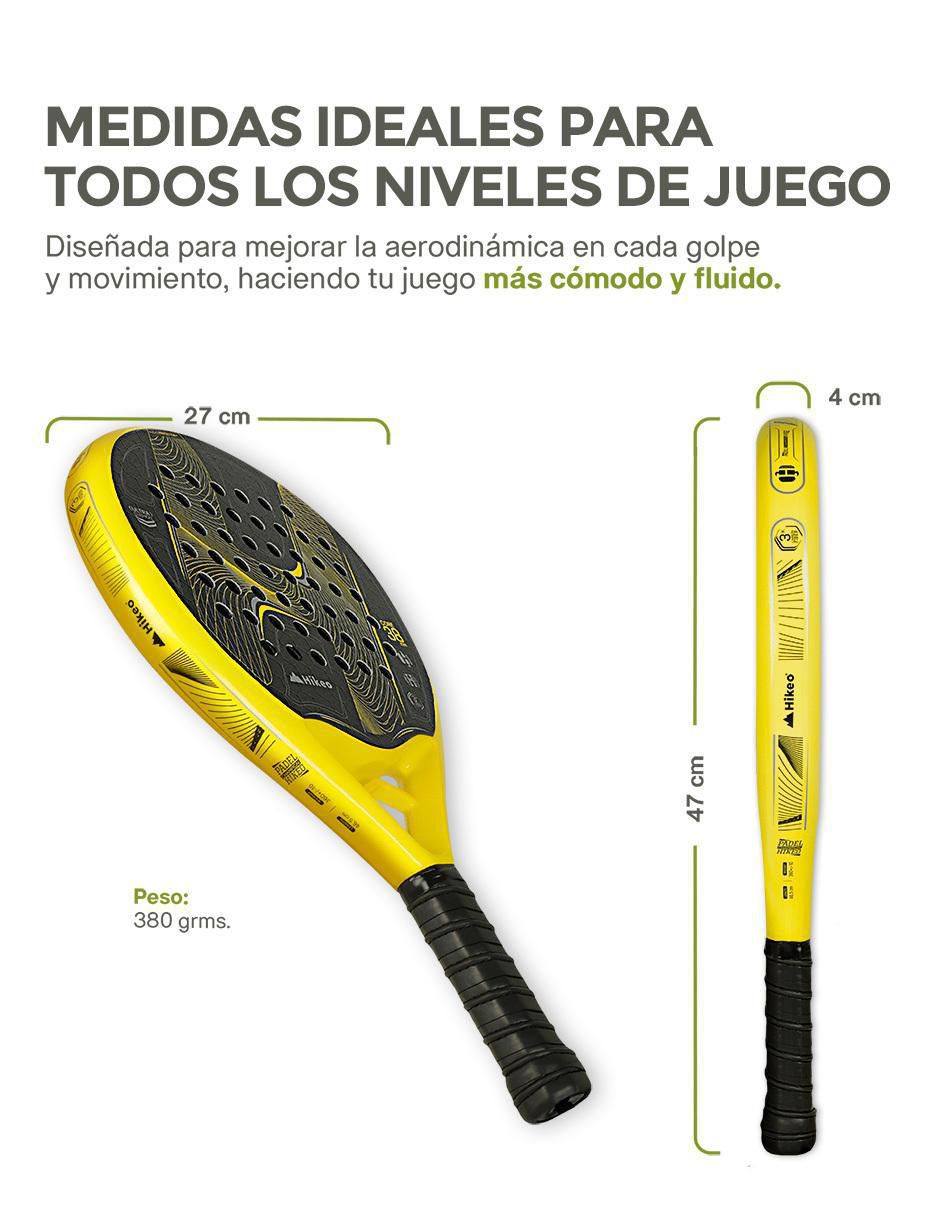 Pala de pádel hikeo profesional