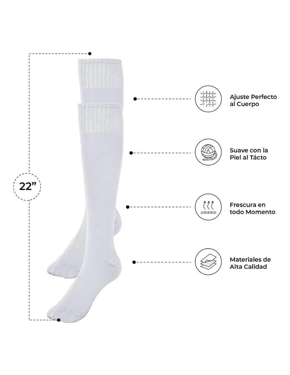 Set de calcetas para fútbol para hombre 4 pares 3