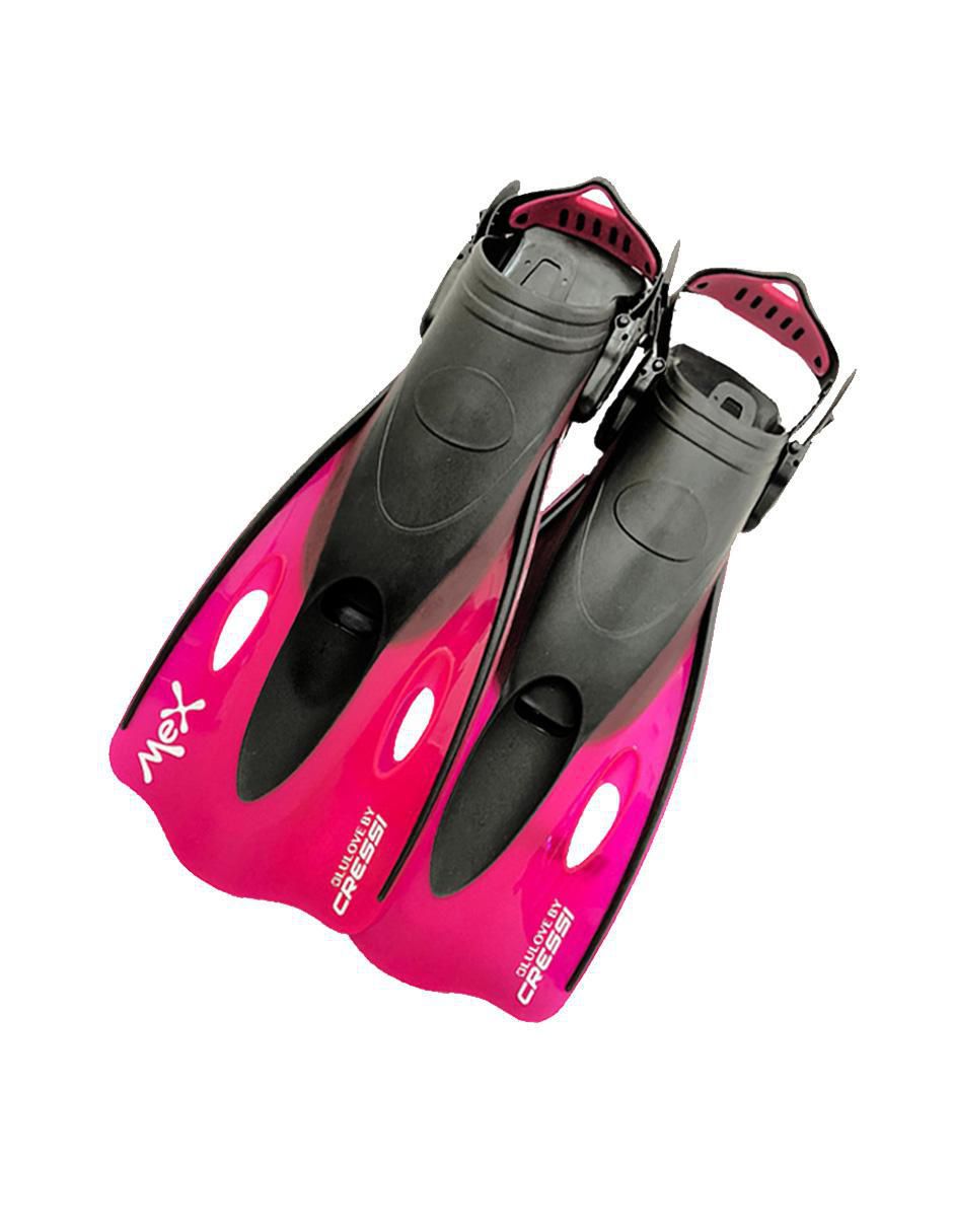 Aletas de natación Mex Short de silicón adulto Aletas de natación Mex Short de silicón adulto