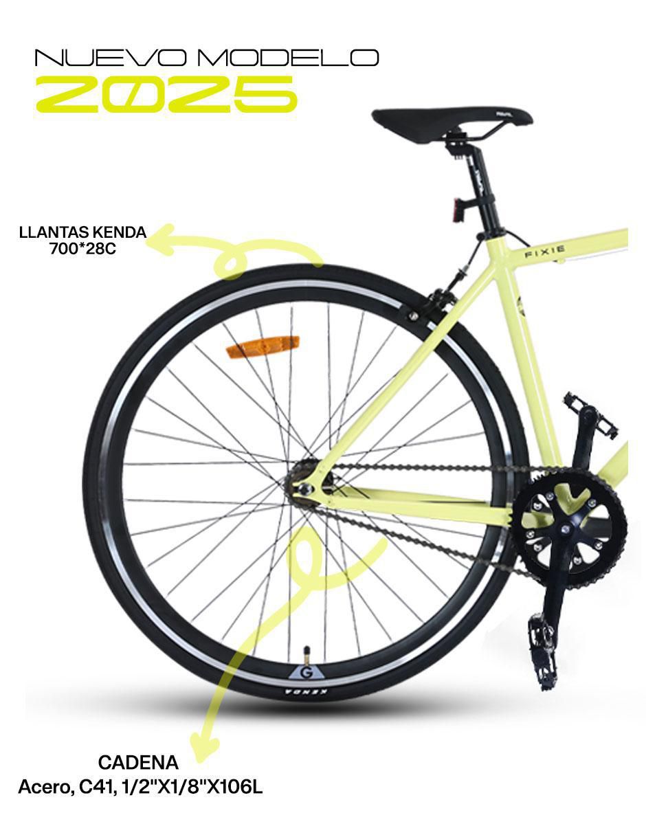 Bicicleta de ruta gravel "rodada" 700 fixie 51¨ "para" unisex