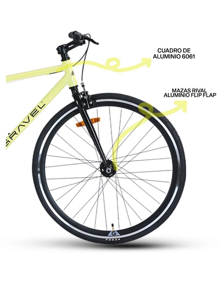 Bicicleta de ruta gravel "rodada" 700 fixie 54¨ "para" unisex