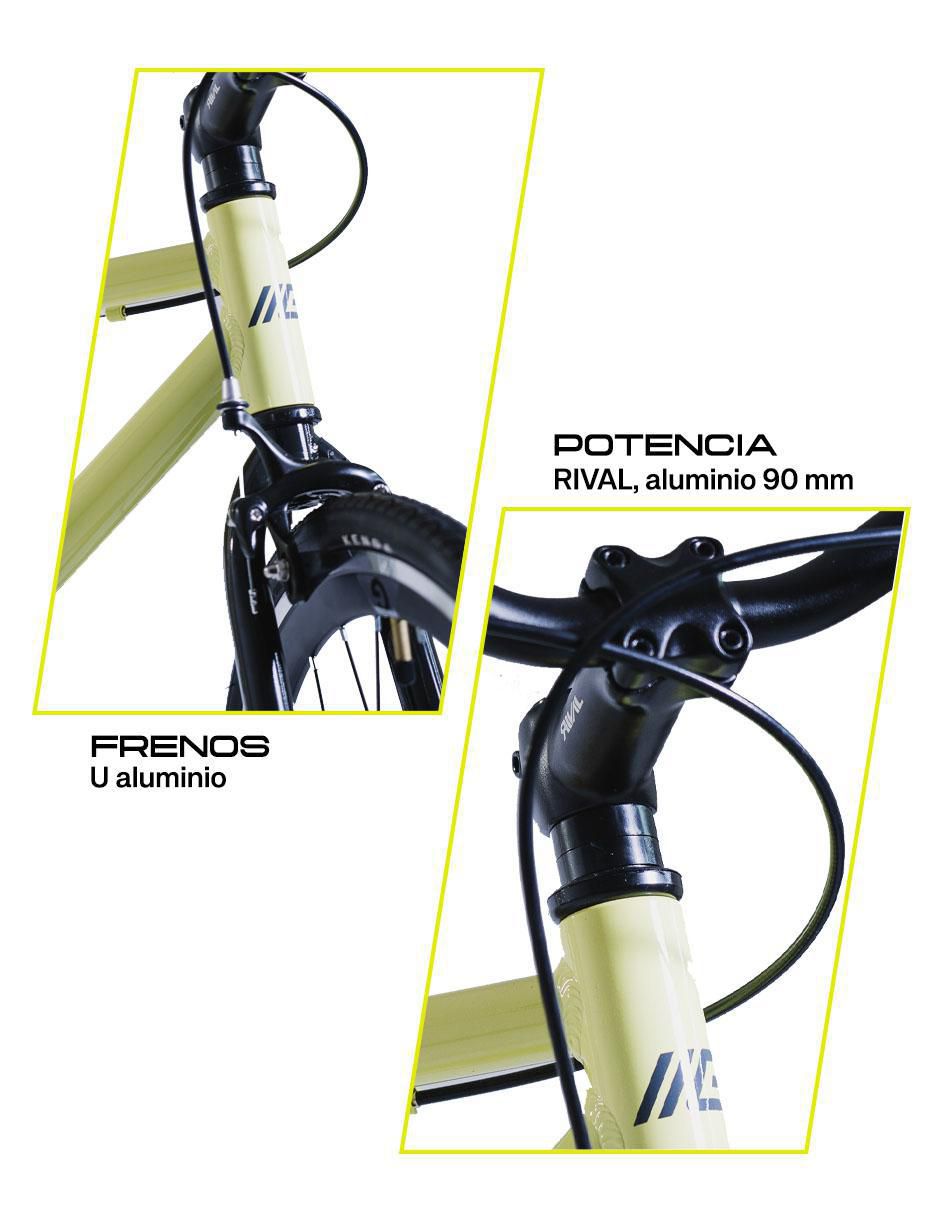 Bicicleta de ruta gravel "rodada" 700 fixie 54¨ "para" unisex