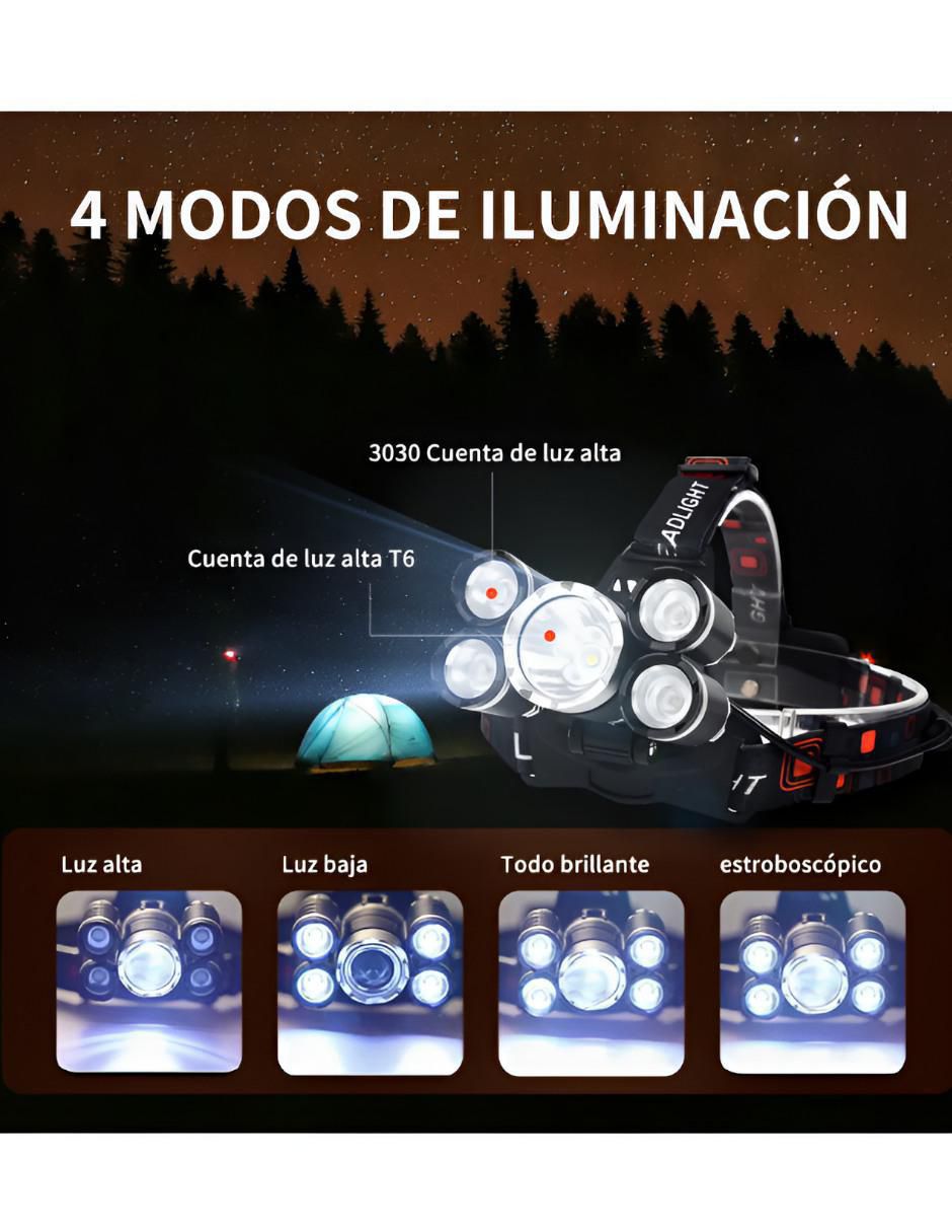 Linterna para cabeza XTLLAR3593 2