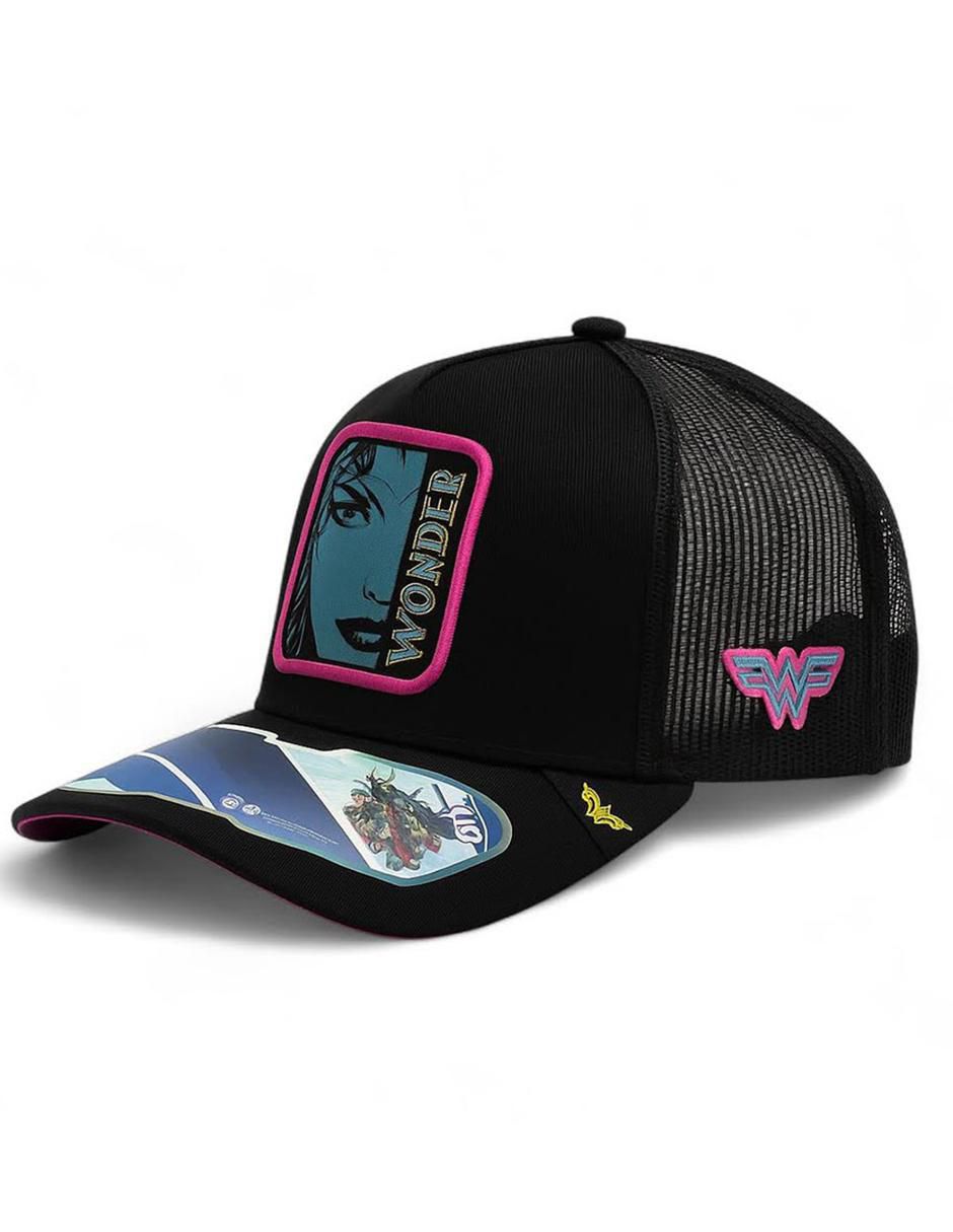 Gorra visera curva snapback casual Wonder Woman para mujer Gorra visera curva snapback casual Wonder Woman para mujer