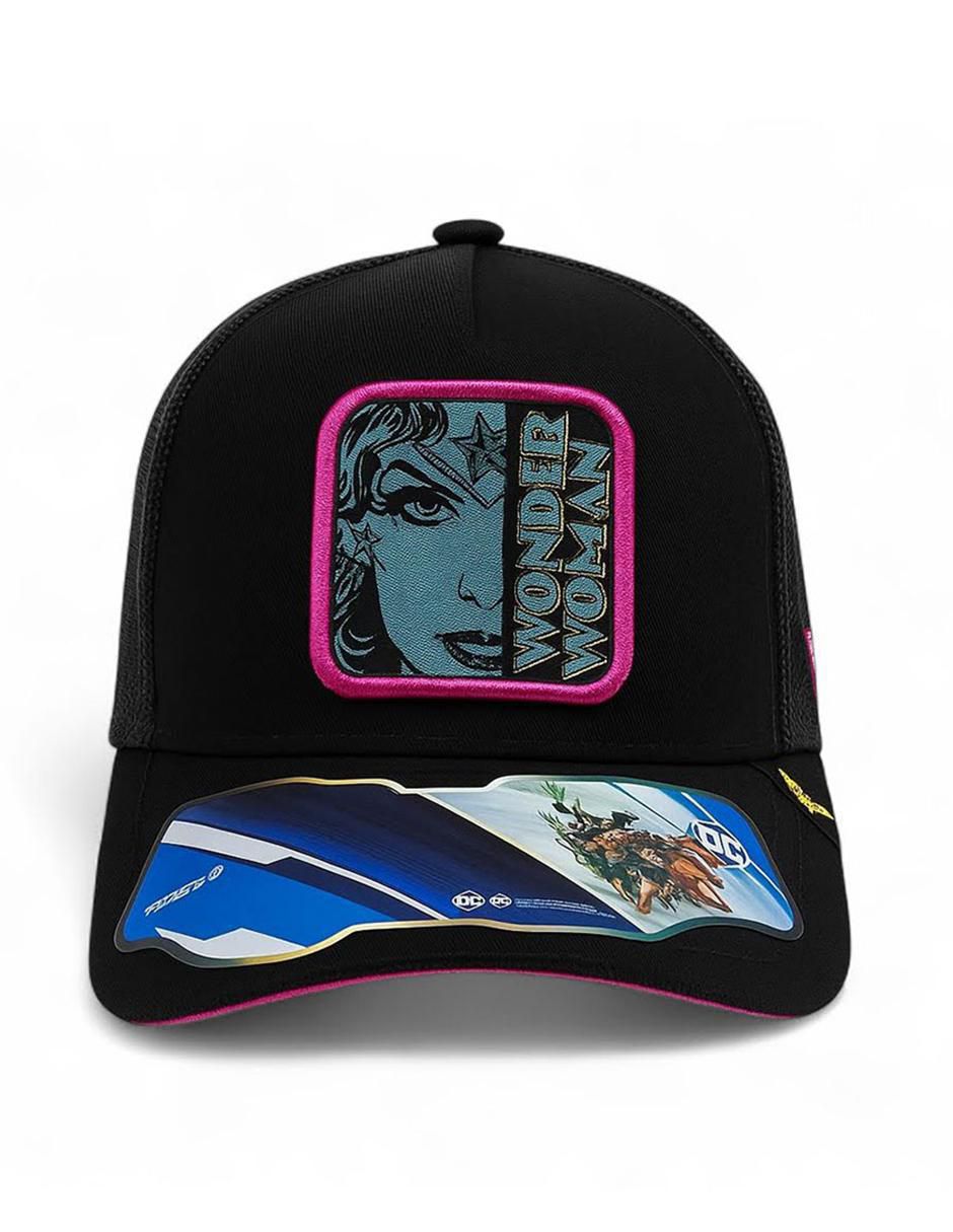 Gorra visera curva snapback casual dc sin familia o colección wonder woman sin equipo "para" (si aplica) mujer