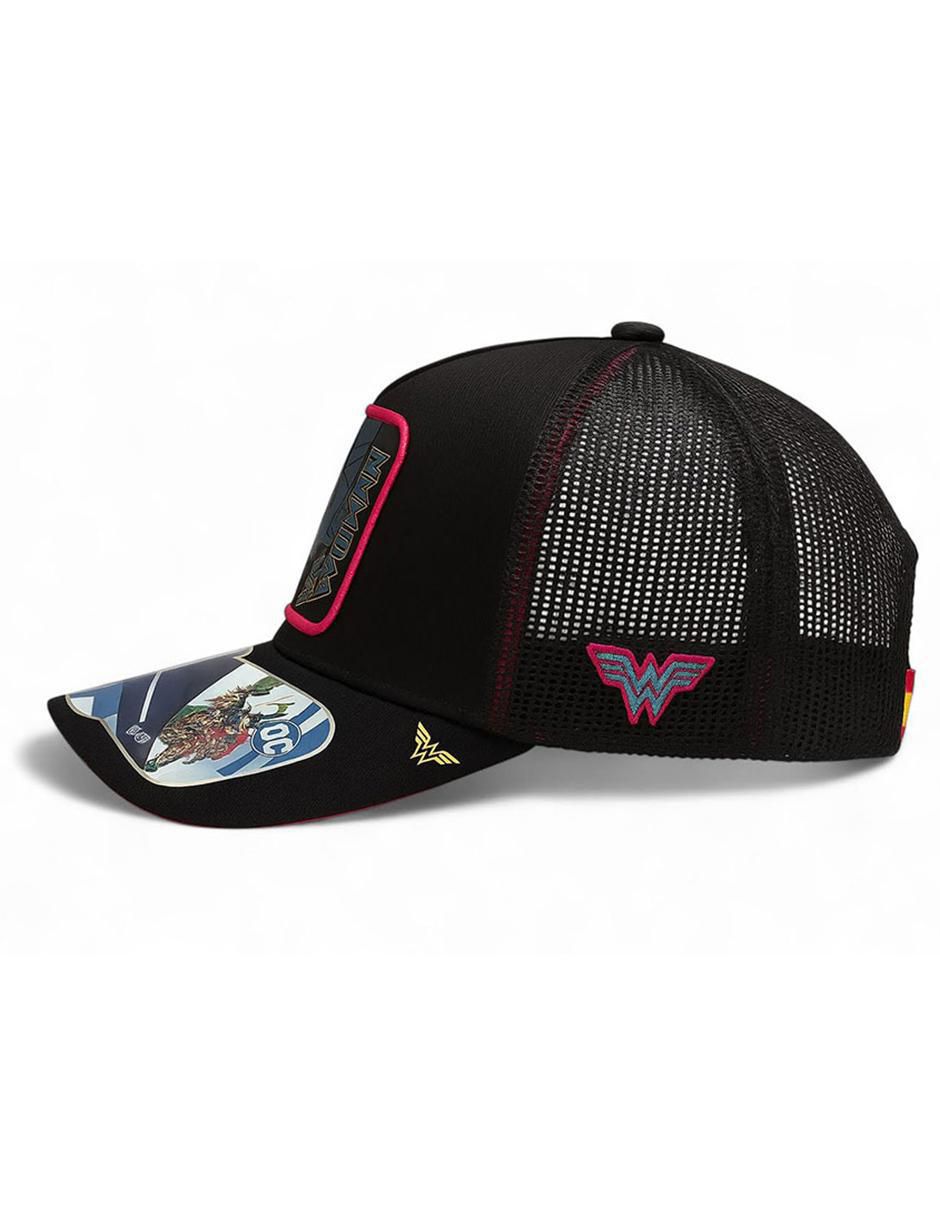 Gorra visera curva snapback casual dc sin familia o colección wonder woman sin equipo "para" (si aplica) mujer