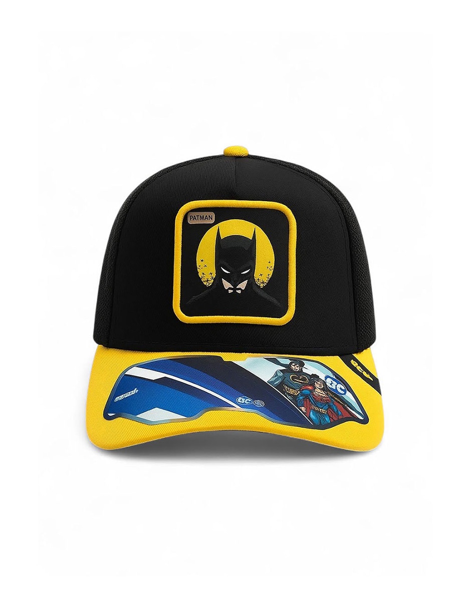 Gorra visera curva snapback casual Batman para hombre 3