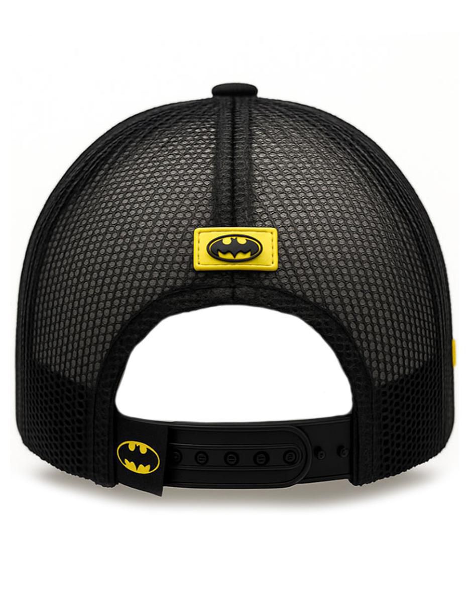 Gorra visera curva snapback casual Batman para hombre 4