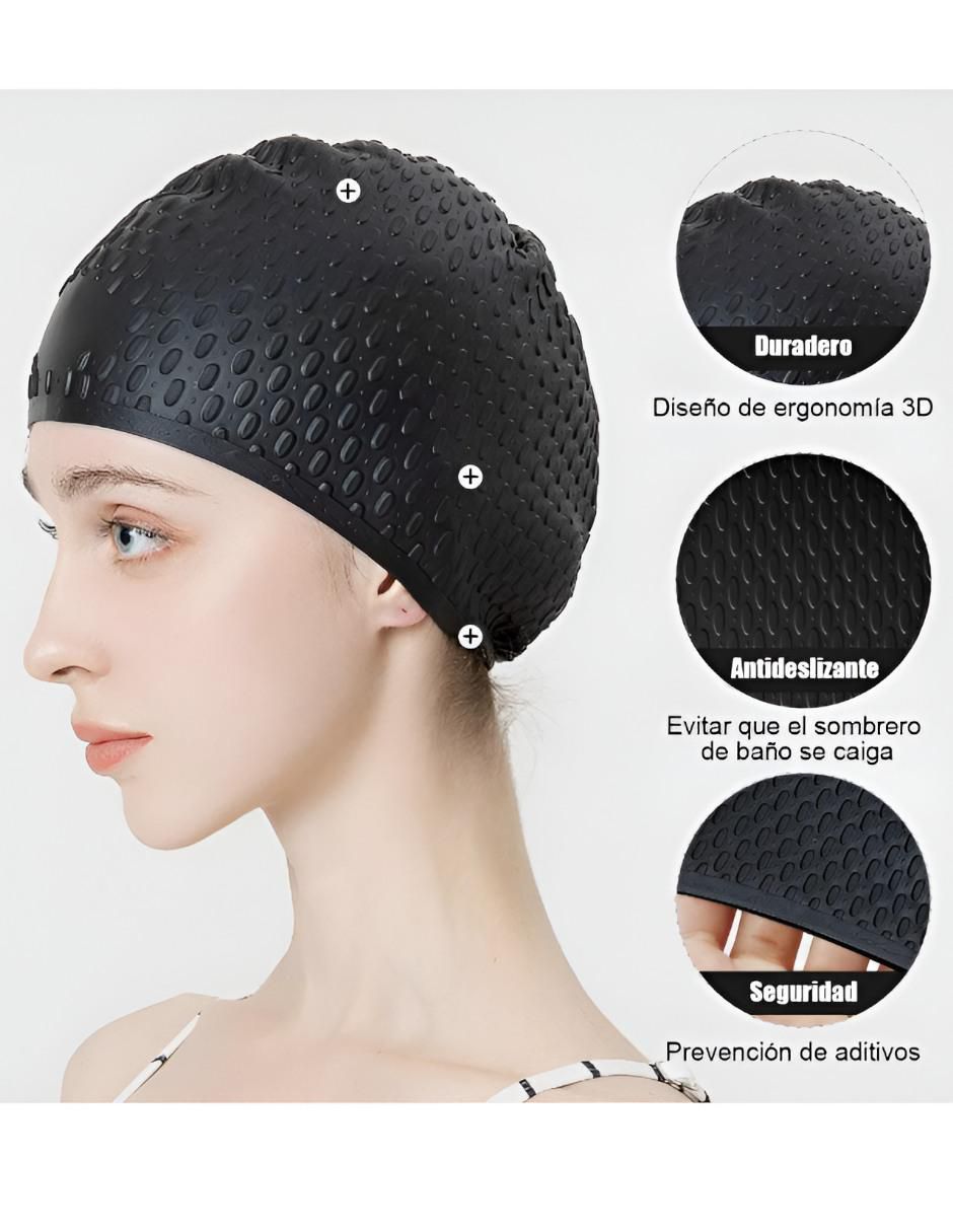 Gorra para natación de silicón 2