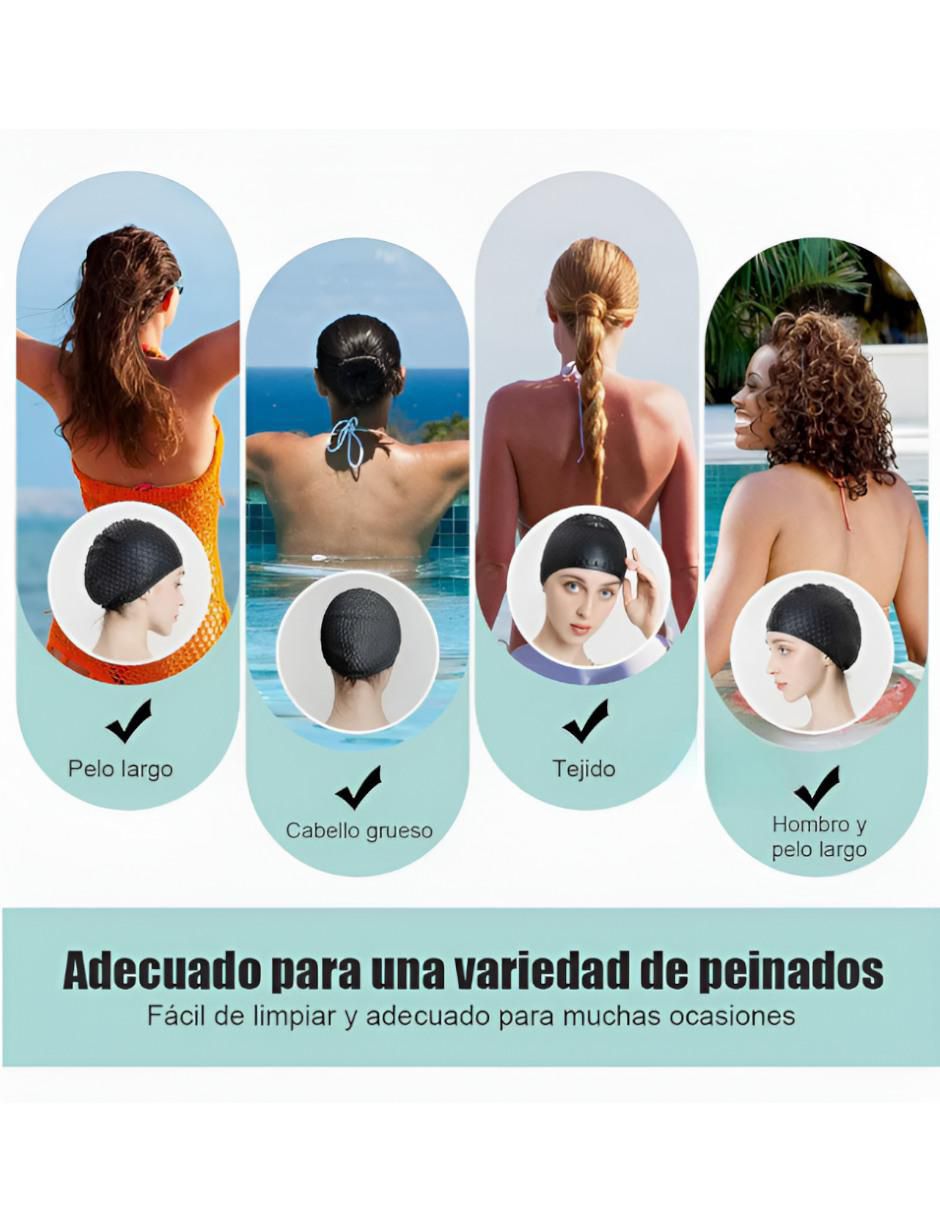 Gorra para natación de silicón 3