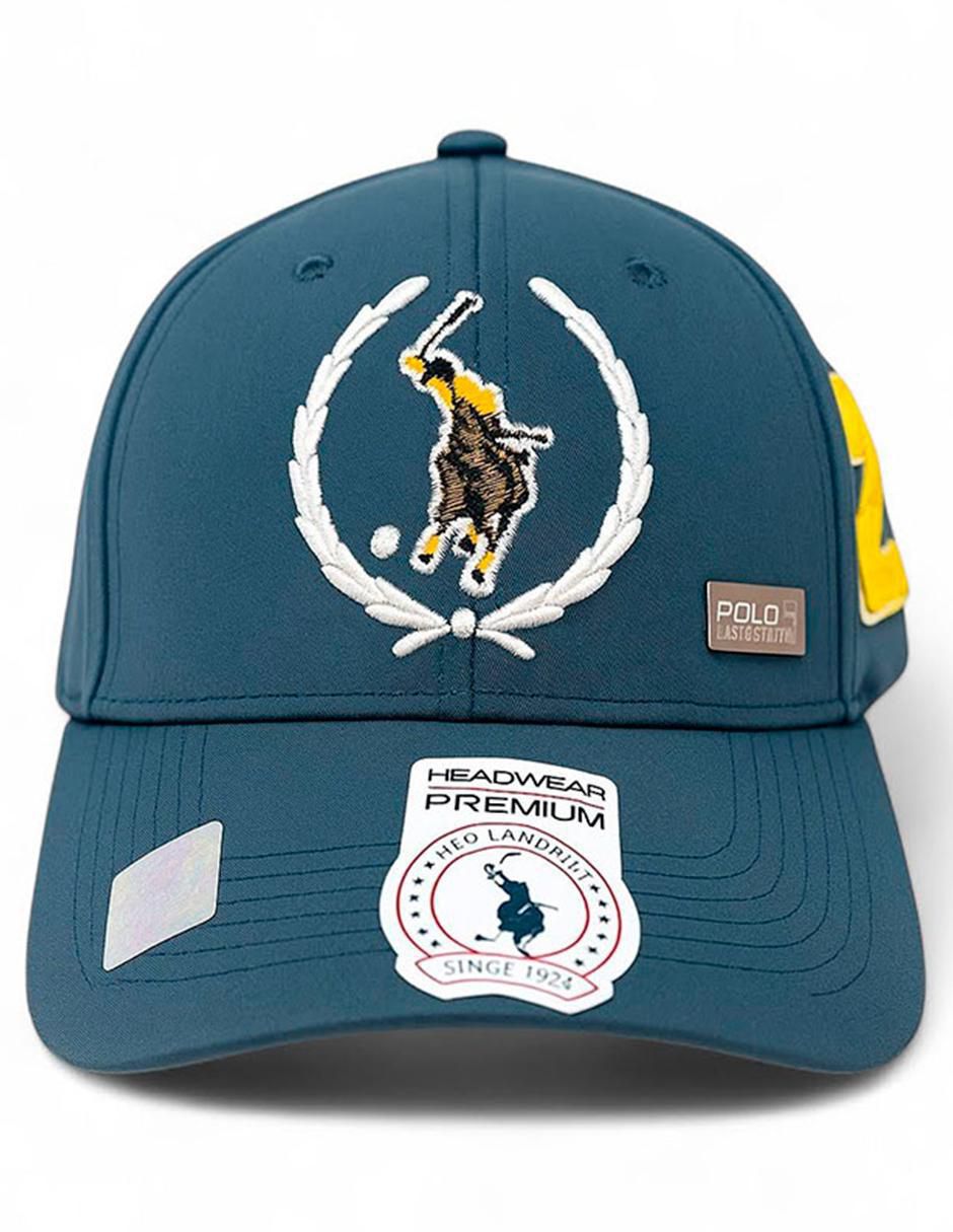 Gorra visera curva correa ajustable casual para hombre