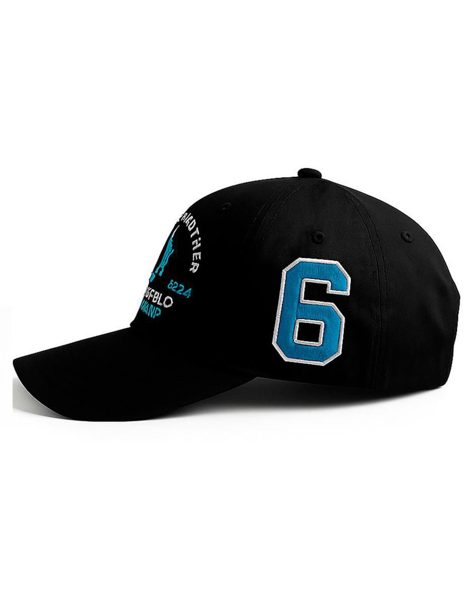 Gorra visera curva correa ajustable casual para hombre 2