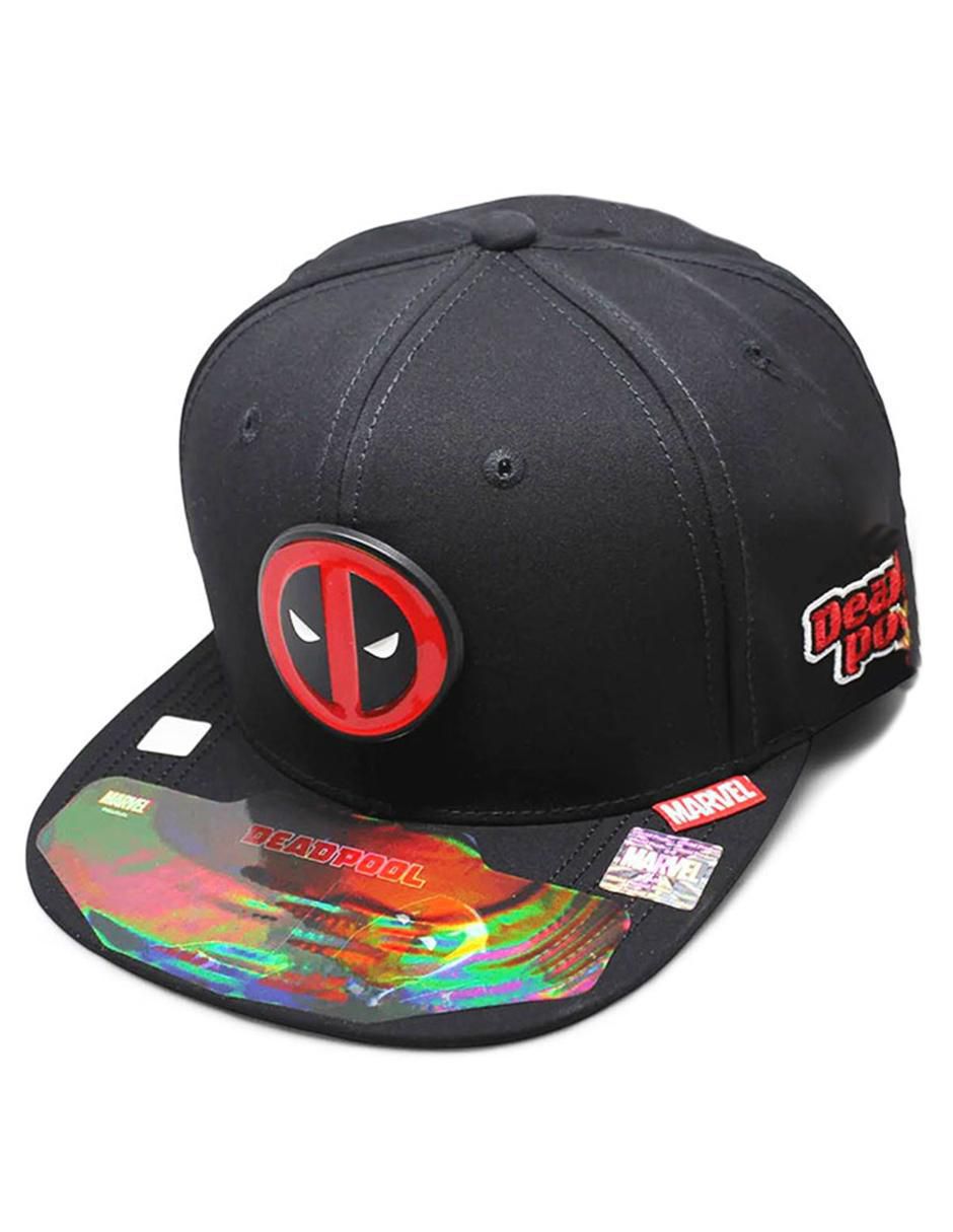Gorra visera curva snapback casual Deadpool para hombre Gorra visera curva snapback casual Deadpool para hombre