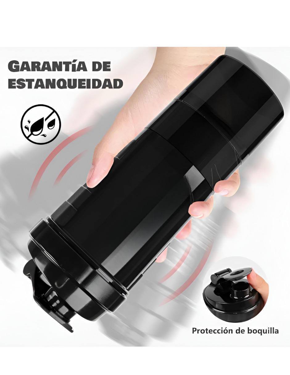Botella hidratación de plástico con tapa rosca 600 ml 4