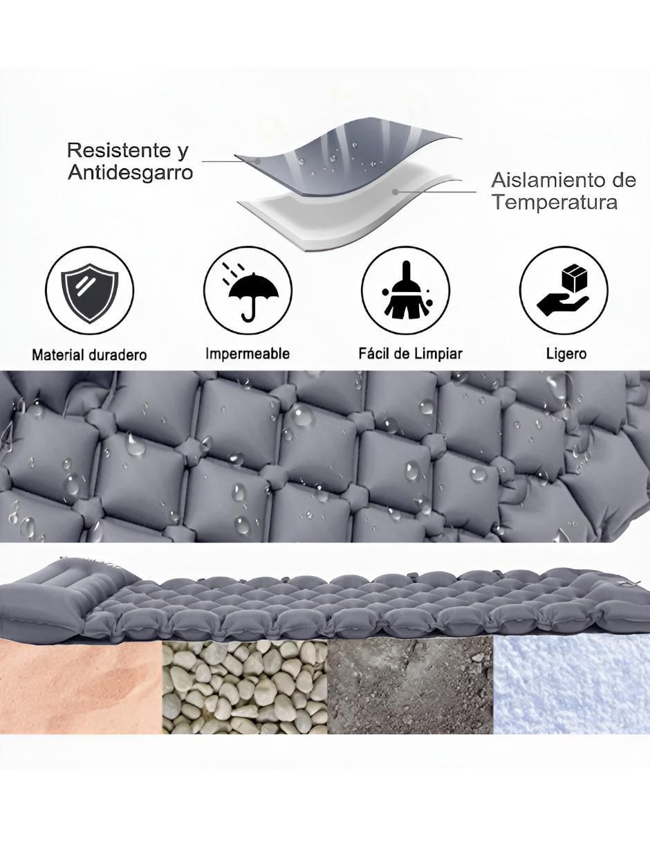 Colchón inflable XTLLAR4633 colchoneta pillow top (integrada) 3