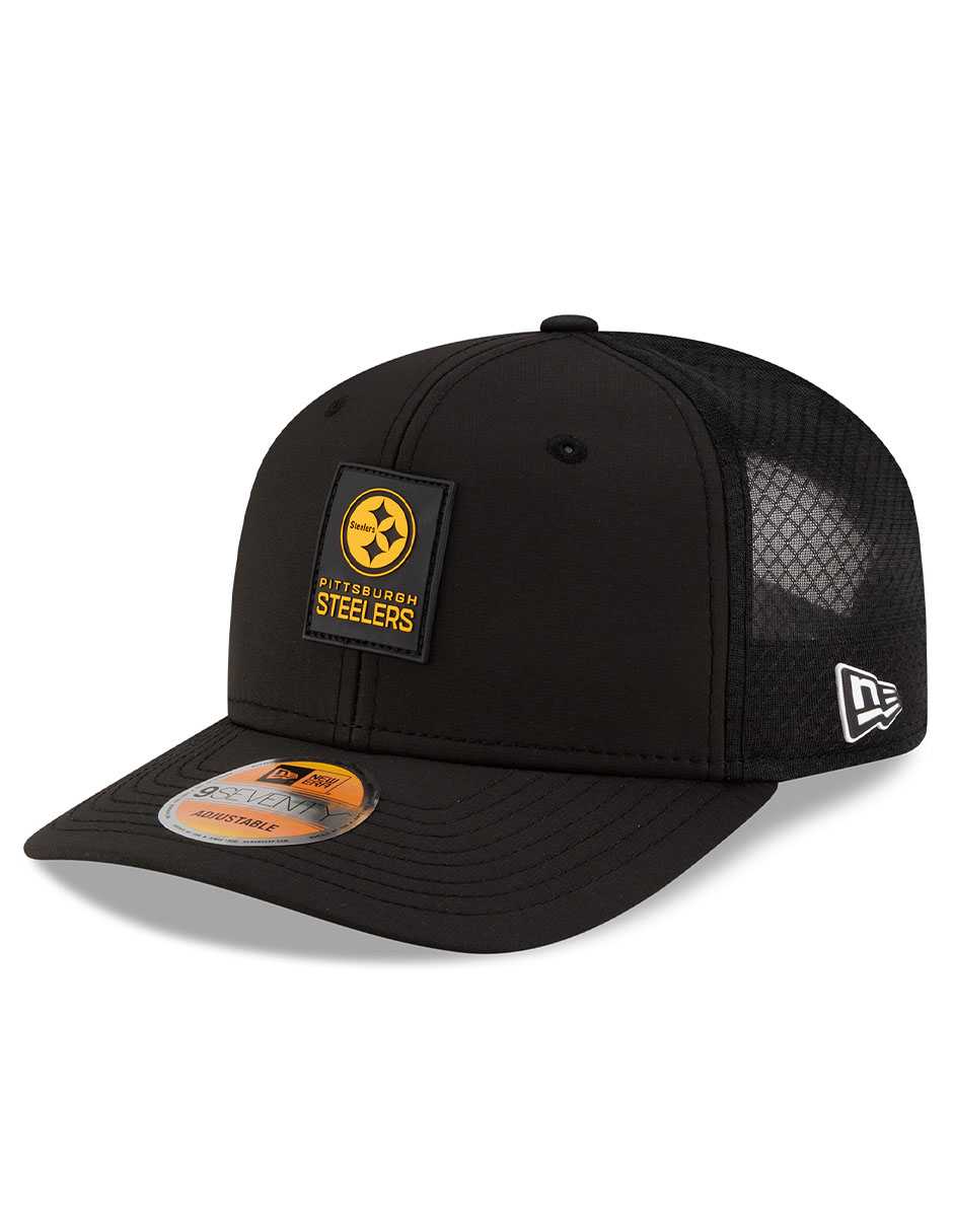 Gorra visera curva correa ajustable fútbol americano Sideline NFL Pittsburgh Steelers unisex 1