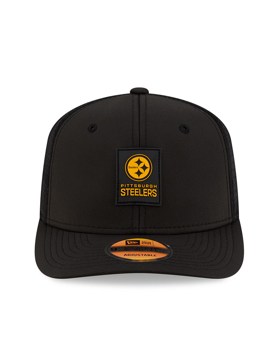 Gorra visera curva correa ajustable fútbol americano Sideline NFL Pittsburgh Steelers unisex 3