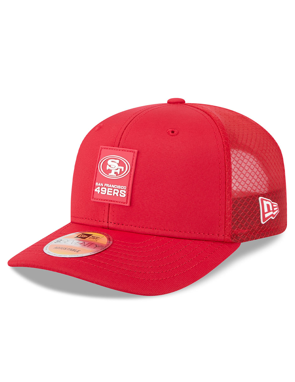 Gorra visera curva correa ajustable fútbol americano Sideline NFL San Francisco 49ers unisex Gorra visera curva correa ajustable fútbol americano Sideline NFL San Francisco 49ers unisex