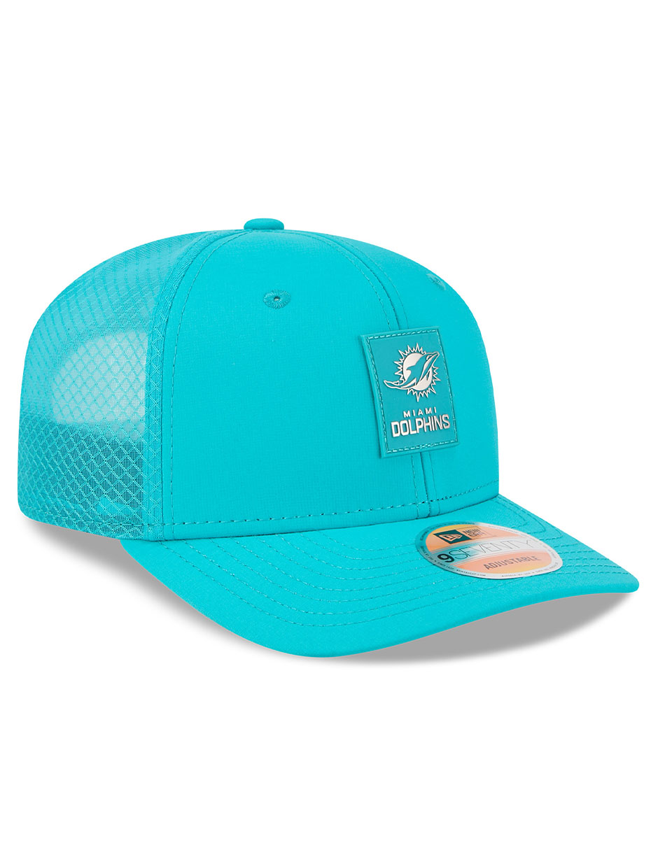 Gorra visera curva correa ajustable fútbol americano sideline NFL Miami Dolphins unisex 2