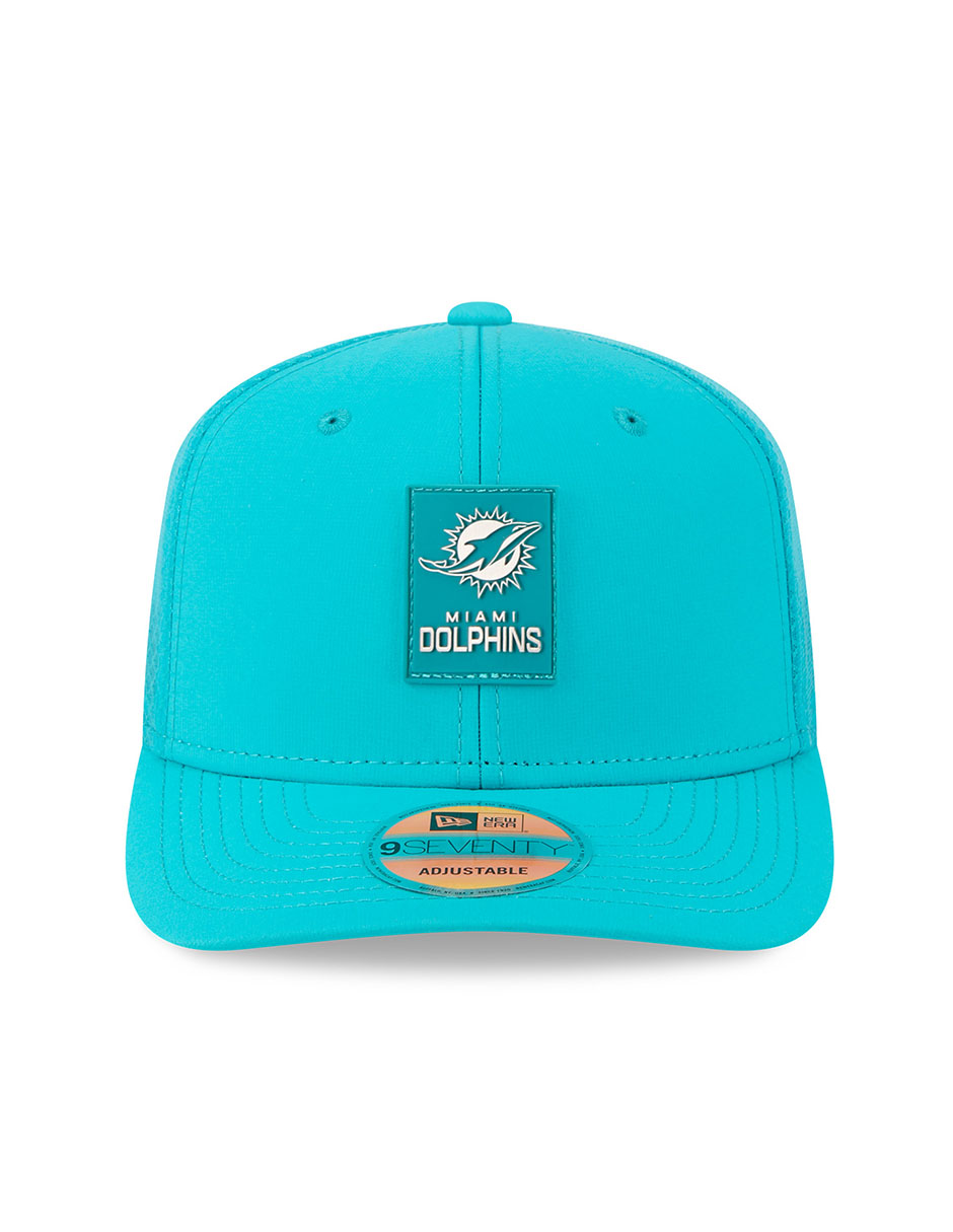 Gorra visera curva correa ajustable fútbol americano sideline NFL Miami Dolphins unisex 4