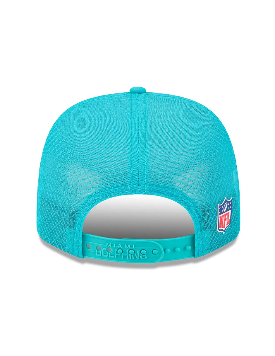 Gorra visera curva correa ajustable fútbol americano sideline NFL Miami Dolphins unisex 5