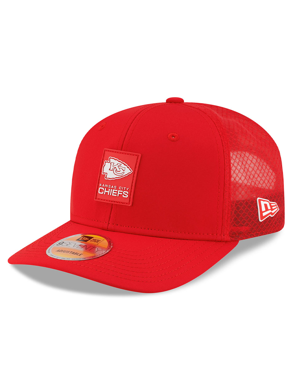 Gorra visera curva correa ajustable fútbol americano Sideline NFL Kansas City Chiefs unisex