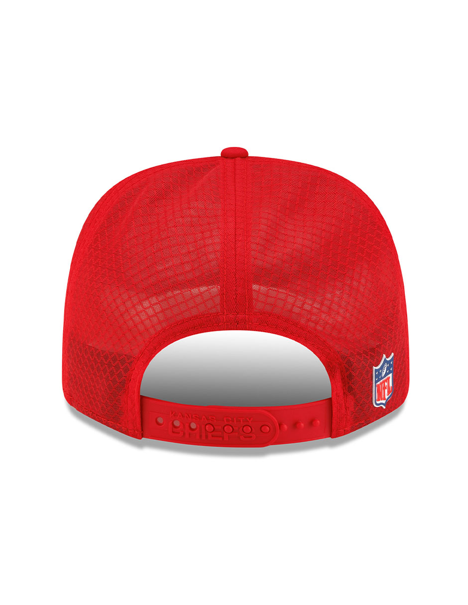 Gorra visera curva correa ajustable fútbol americano Sideline NFL Kansas City Chiefs unisex 5